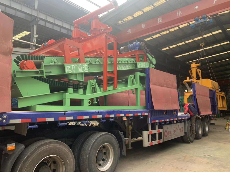 尾礦富集沙金設備選金離心機發往云南