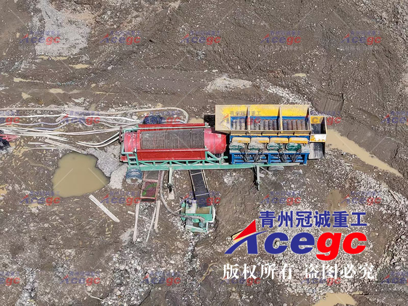 哥倫比亞沙金設備