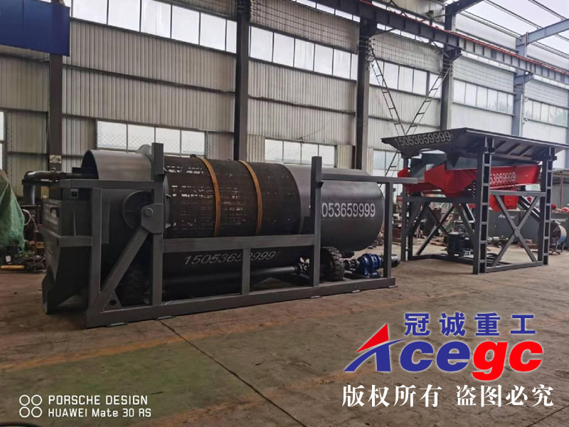 絞洗滾筒篩沙金設備 絞洗滾筒篩沙金設備