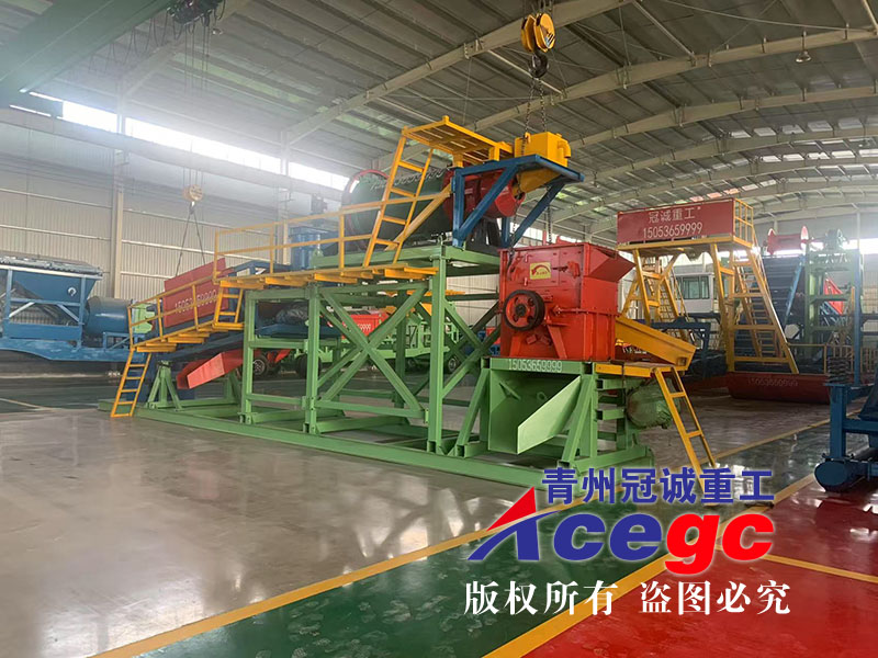 固定式選巖金礦設備